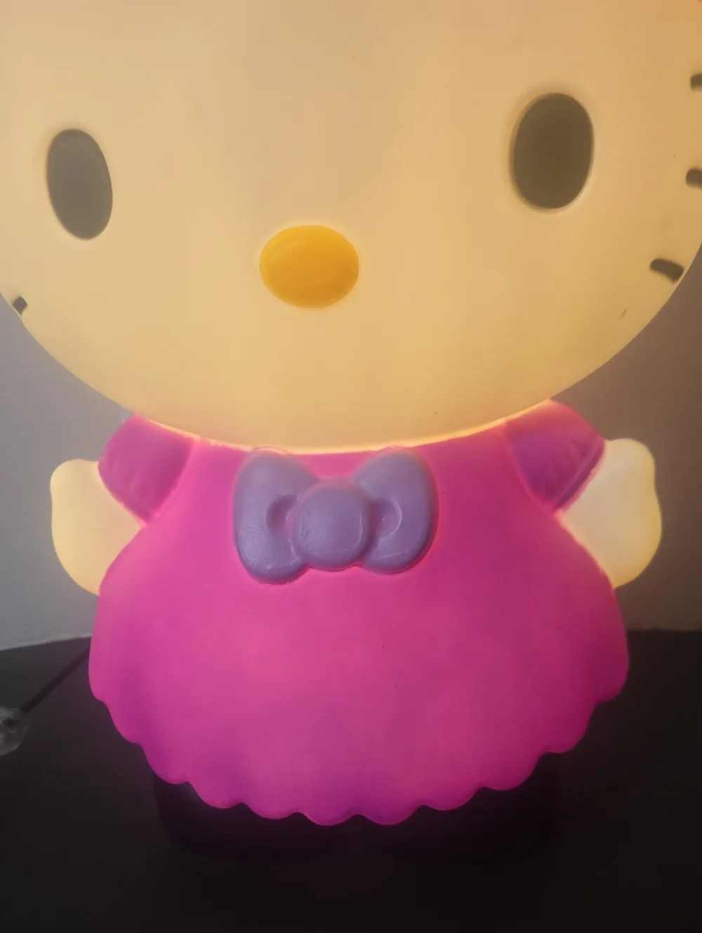 Hello Kitty Blow Mold Witch Halloween Lighted Yard Decor Sculpture 22” Plug-in